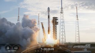 Liftoff occurred at 6:40 p.m. ET today (April 18).