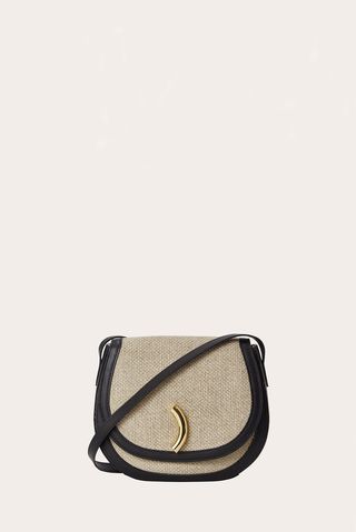 Maccheroni Saddle Bag Beige - 30% Off