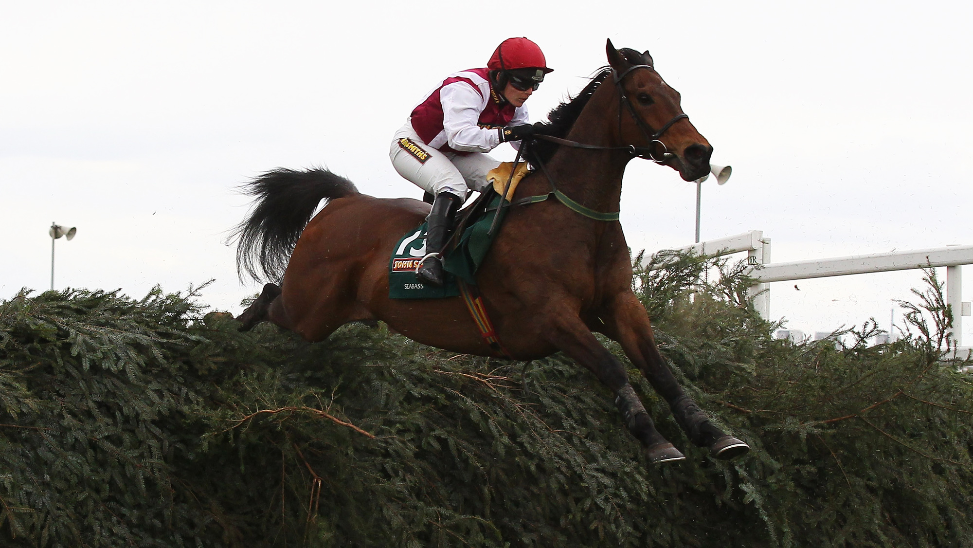 Katie Walsh riding Seabass in the Grand National