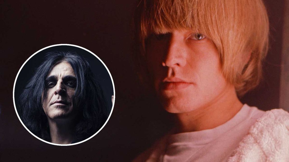 Brian Jones studio portrait plus (inset) Jaz Coleman