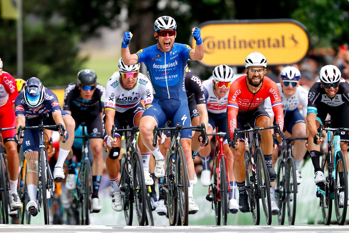Tour de France 2021 - 108th Edition - 4th stage Redon - Fougeres 150,4 km - 29/06/2021 - Mark Cavendish (GBR - Deceuninck - Quick-Step) - photo Luca Bettini/BettiniPhoto&Acirc;&copy;2021