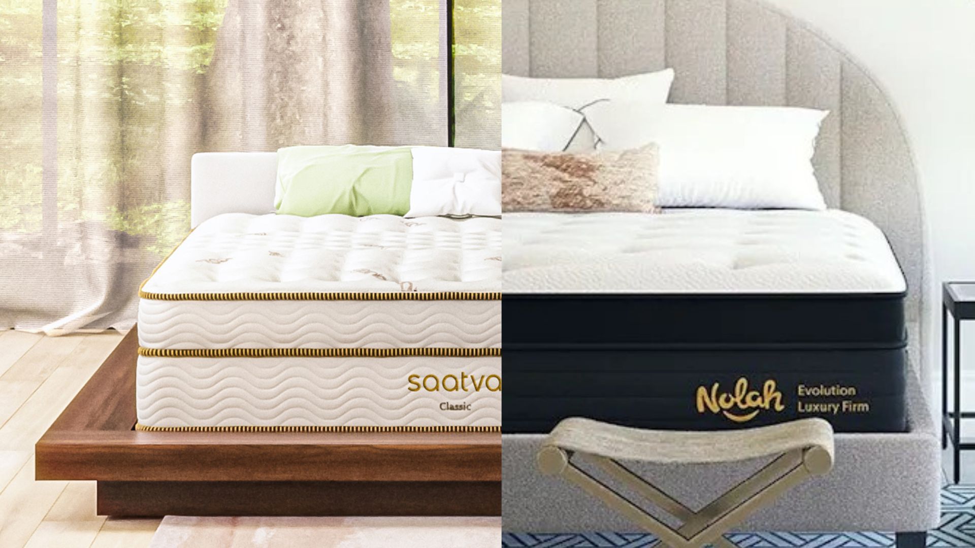 Saatva vs Nolah Which mattress should you buy in the Presidents’ Day sales? Tom's Guide