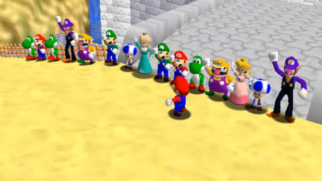 Super Mario 64 Multiplayer Mod Lets Up To 24 Players Join In Gamesradar