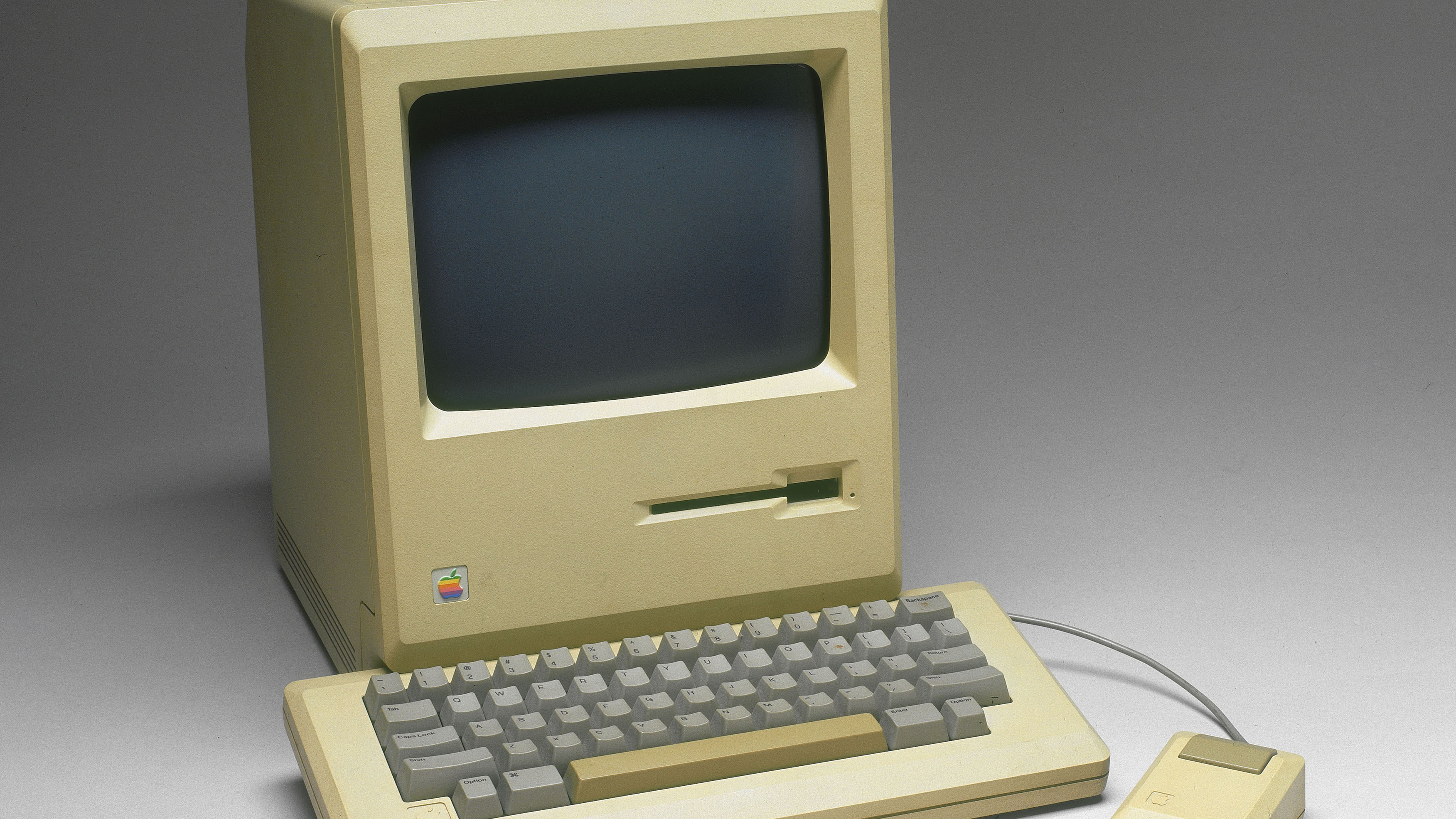 Apple Macintosh computer, model M001, c 1984.