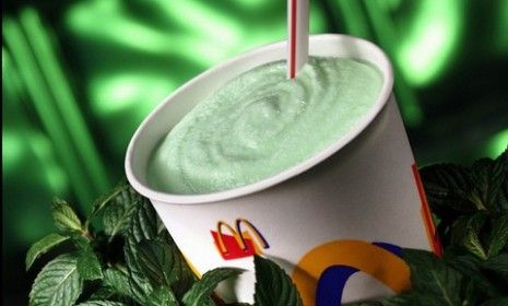 The Shamrock Shake.