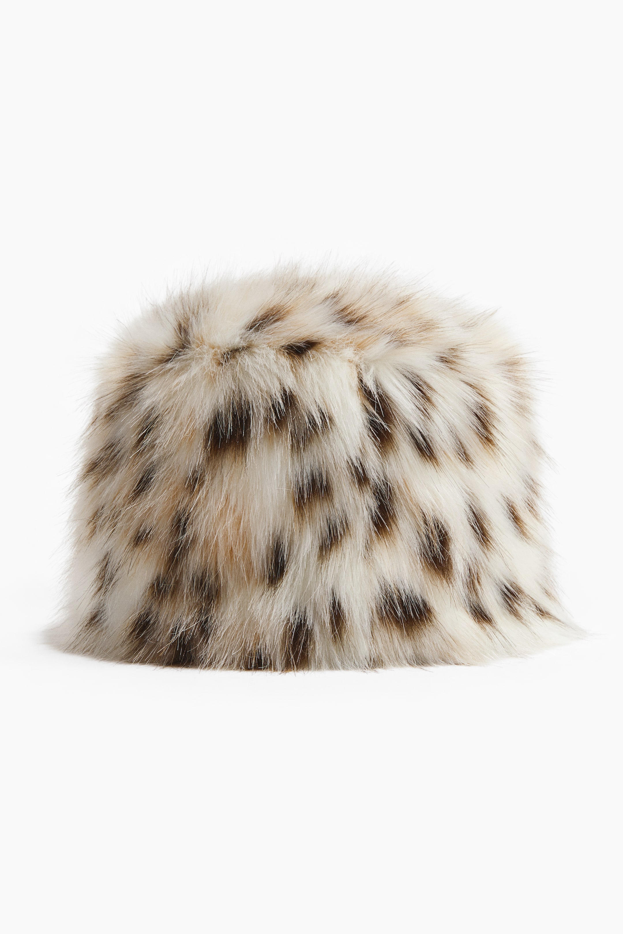 Fluffy Hat - Brown