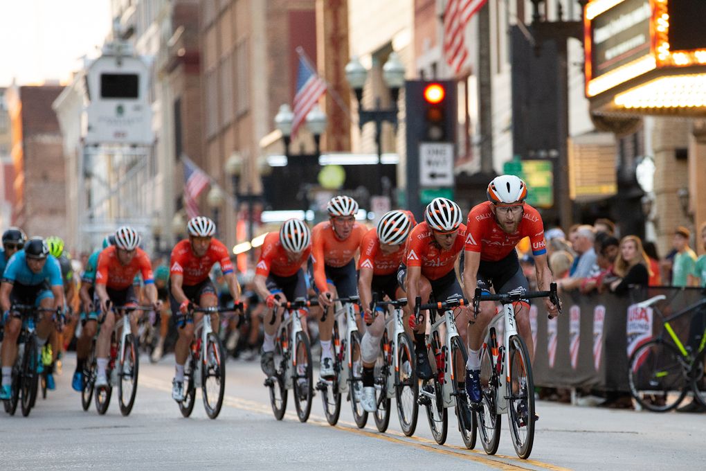 Rally UHC set the pace in the USPro criterium