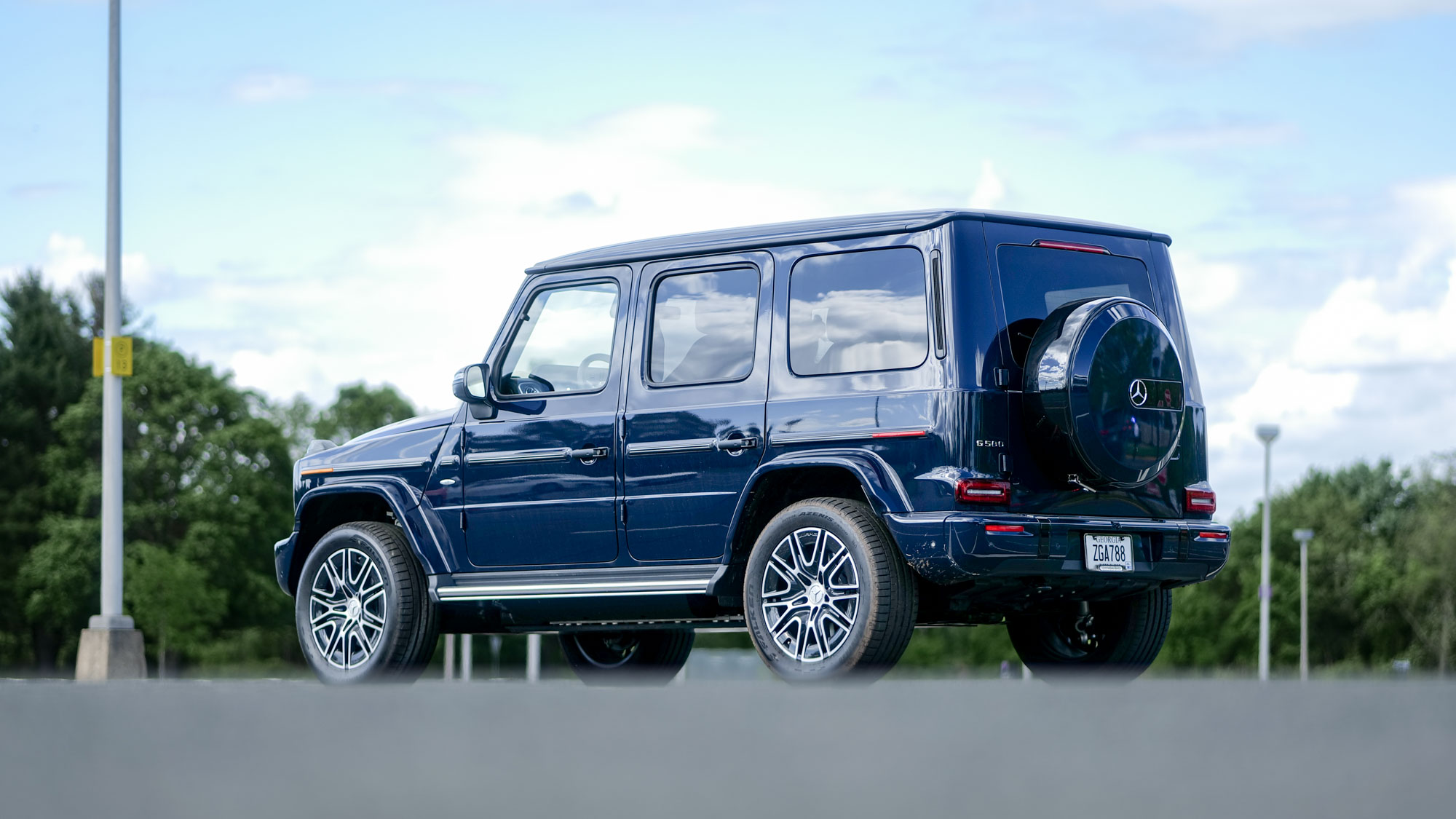 2025 Mercedes-Benz G 580 test drive.