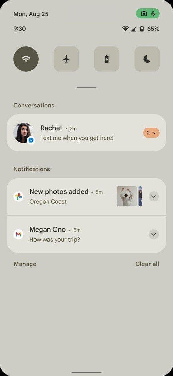 Android 12 Early Mockup