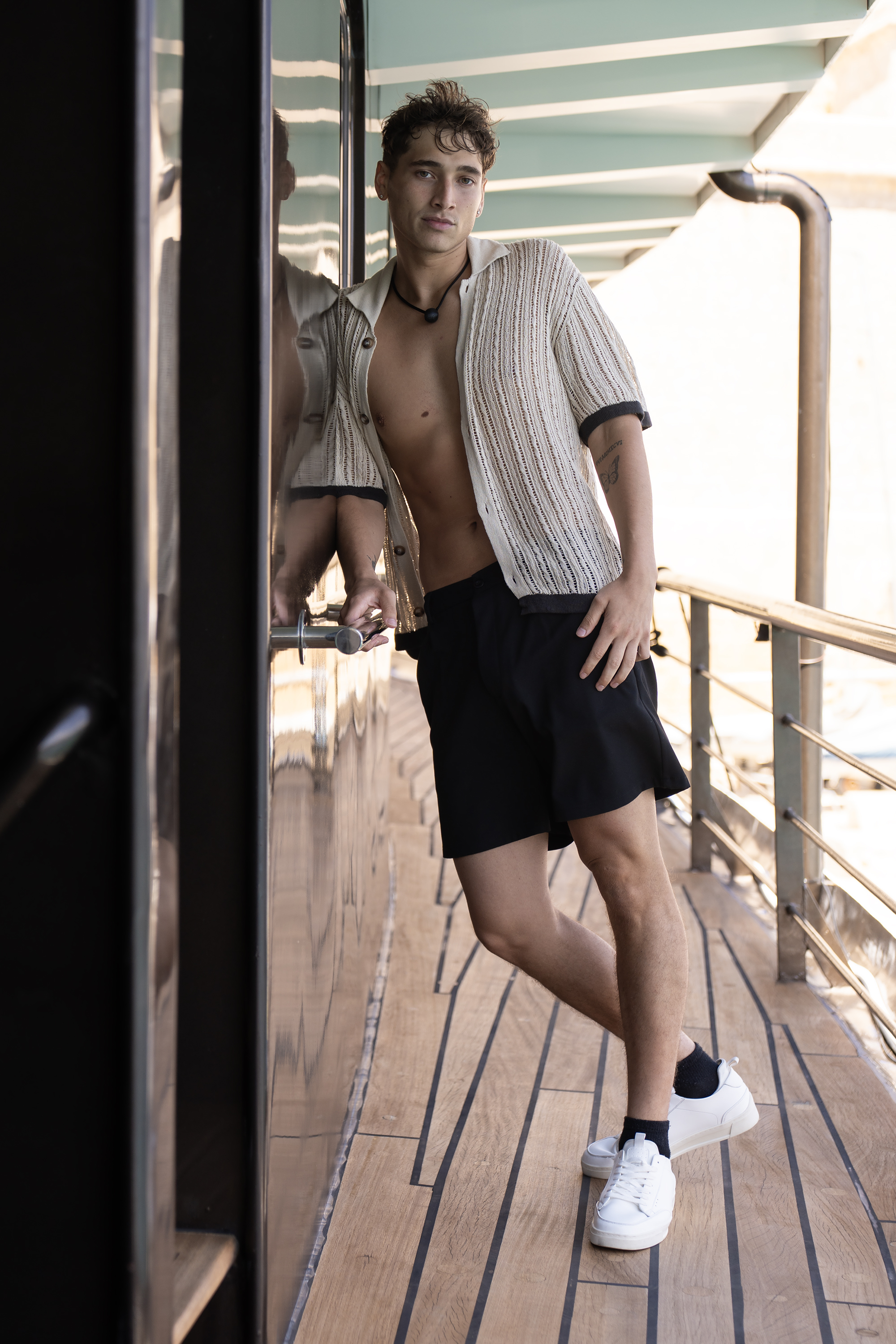 James from the Hulu dating show 'Love Overboard.'