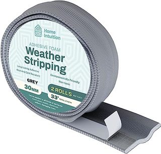 A roll of weather stripping