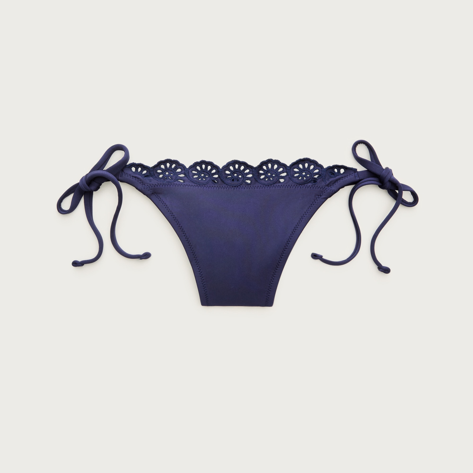 Eyelet String Bikini Bottom in Classic Sculpt&amp;trade;