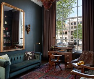 Room designed by Jacu Strauss in Amsterdam hotel