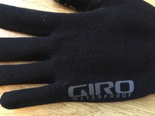 Giro Xnetic H20 gloves detail