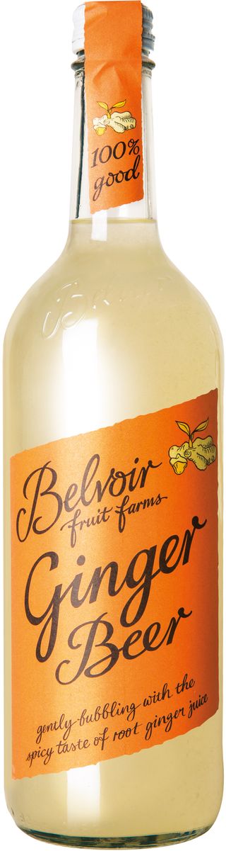 Bottle of Belvoir Ginger Beer