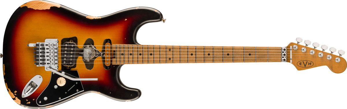 EVH Limited Edition Frankenstein Relic Series in Vintage Sunburst