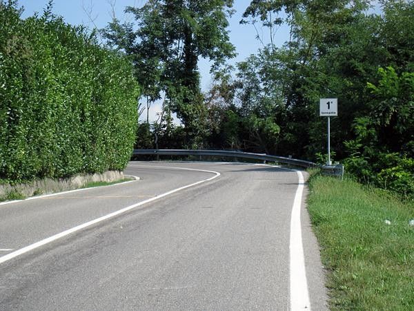 The left turn at 1&deg; comes after 2&deg; and views of the lake and climb come next.