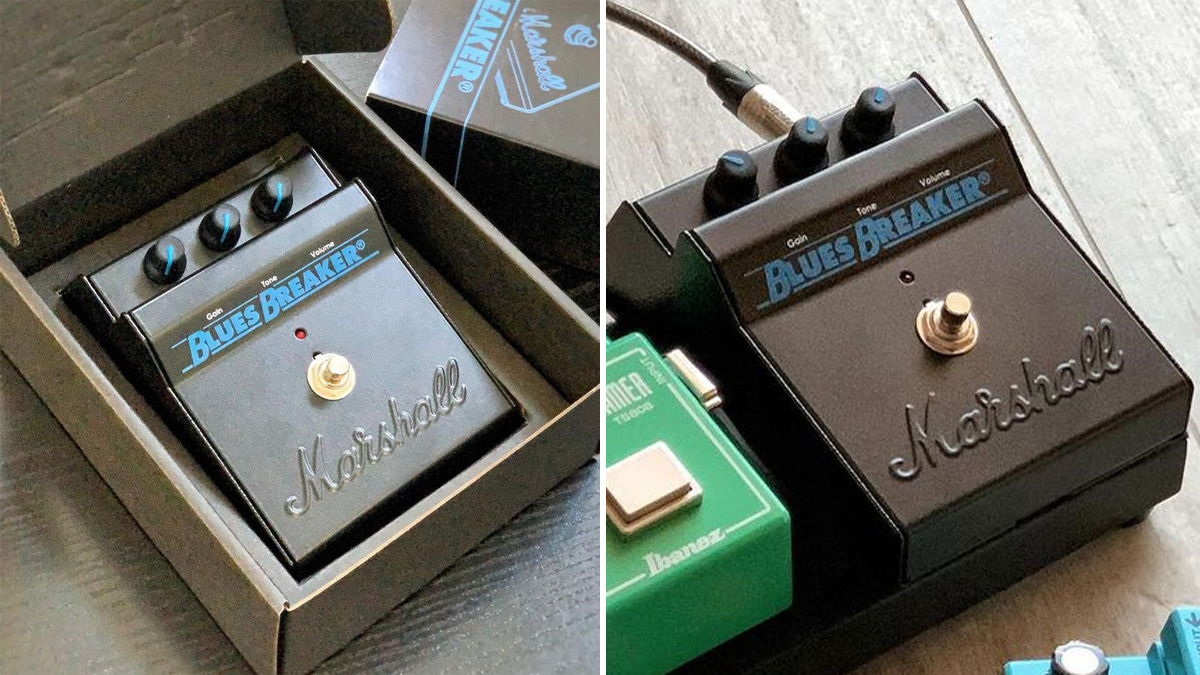 魅力のMarshall Blues Breaker エフェクター ビンテージ　美品 オーバードライブ