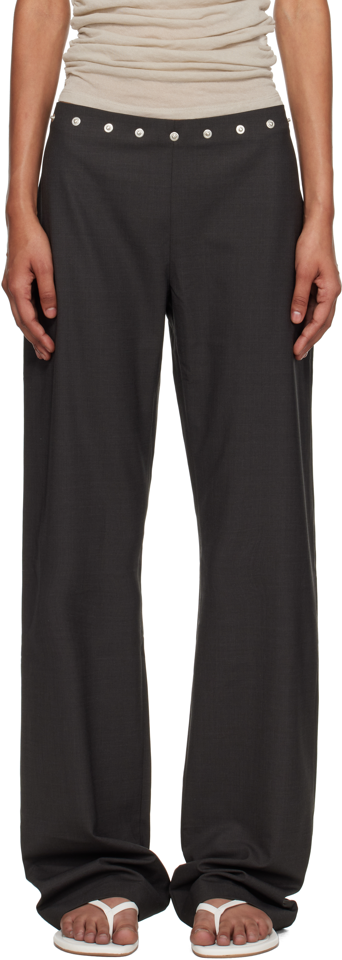 Brown Dain Snaps Trousers