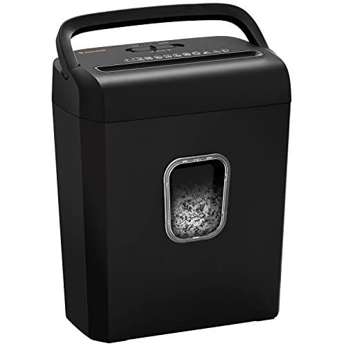 6-Sheet P-4 Micro-Cut Paper Shredder
