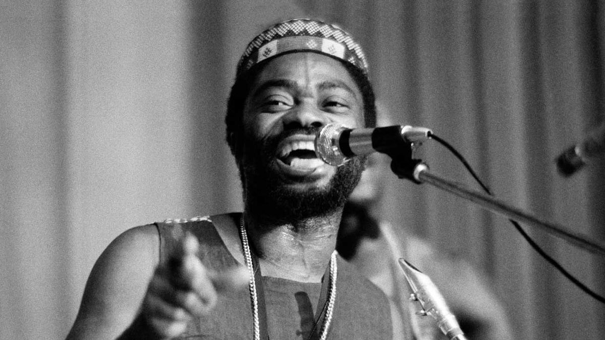 Teddy Osei onstage in 1974