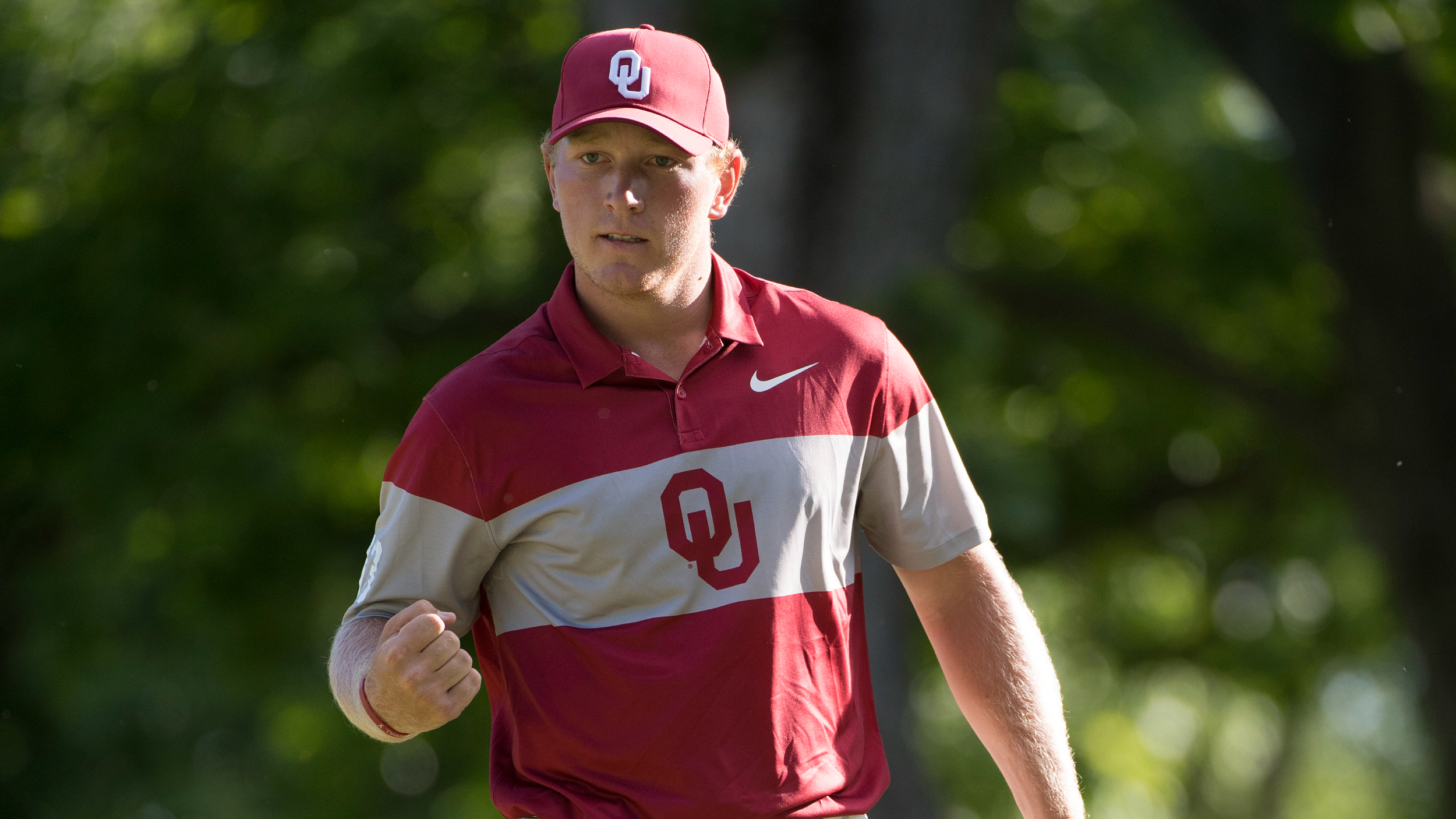 Brad Dalke playing for the University of Oklahoma