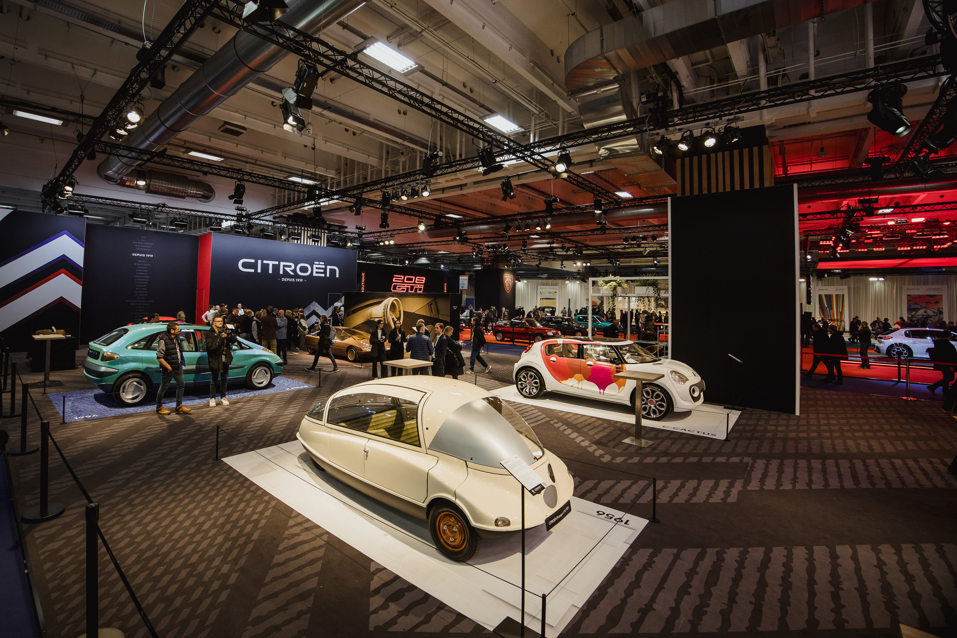 Citro&amp;euml;n Xanae, C 10 and C-Cactus concepts at R&amp;eacute;tromobile 2026