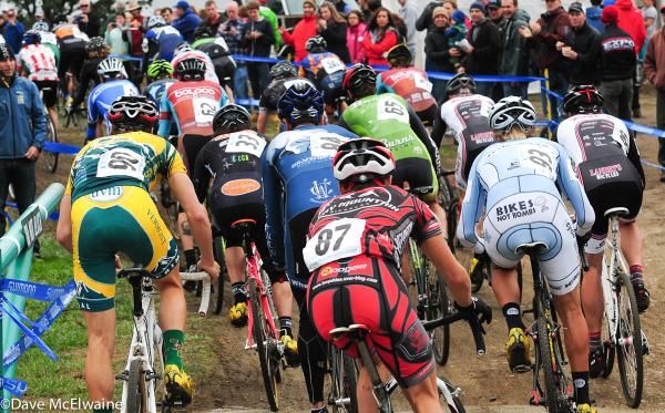 The men&rsquo;s field had 160 racers