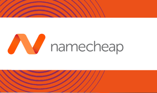 Namecheap logo on radar background