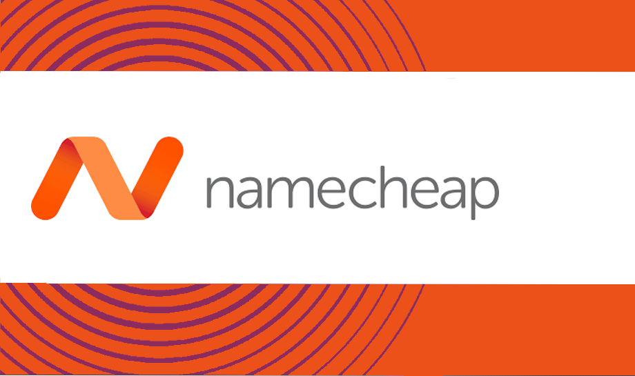 Namecheap logo on radar background