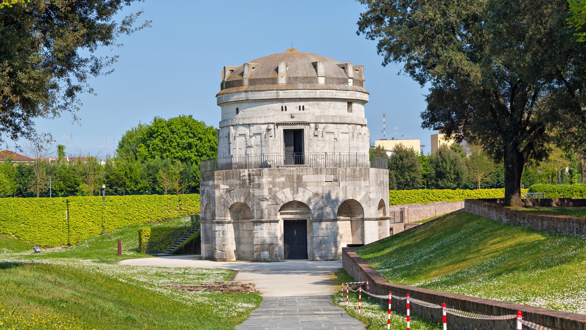 Mausoleum of Theoderic - an ancient monument built in 520 AD by Theoderic the Great as his future tomb.