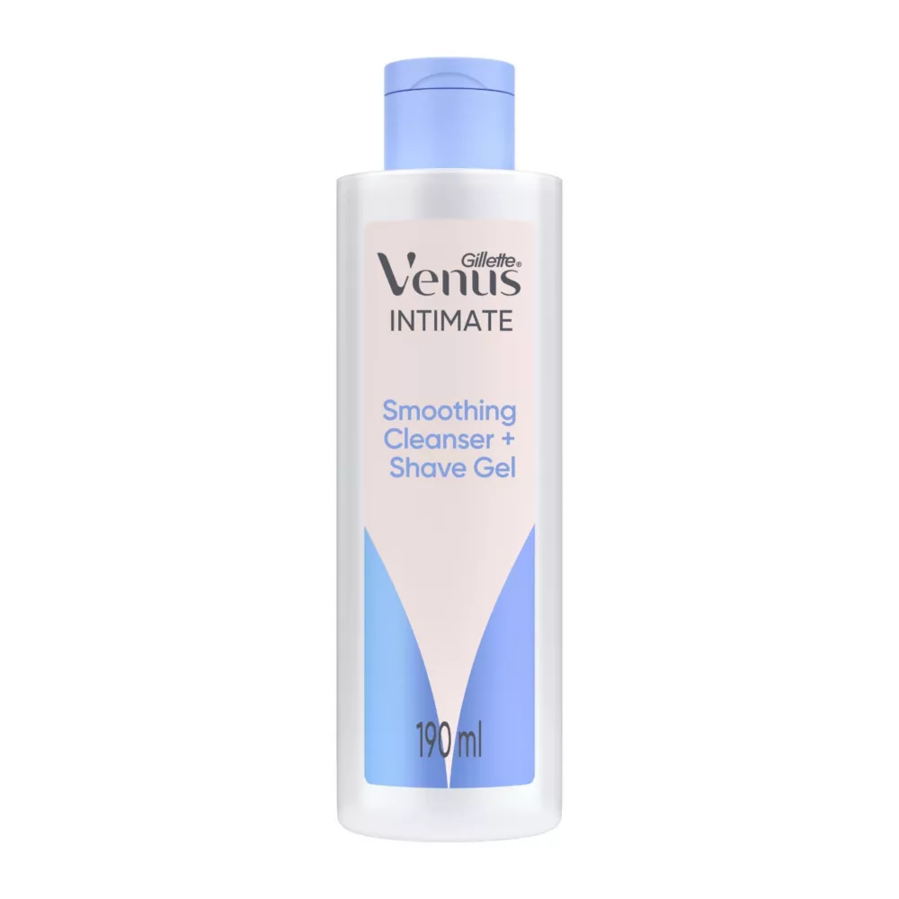 Gillette Venus Intimate, 2-In-1 Cleanser + Shave Gel for Pubic Hair 190ml
