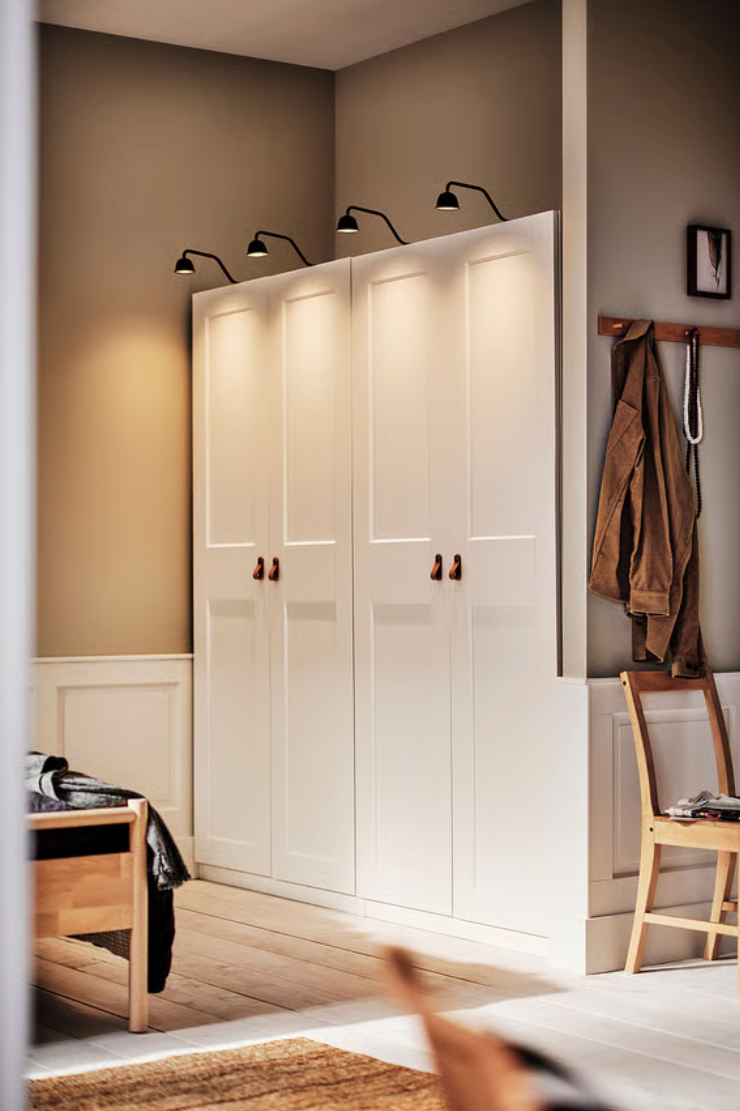 This Expensive-Looking Lighting Add-On Makes Your BILLY Bookcase (and Other IKEA Shelves) Feel Way More Custom