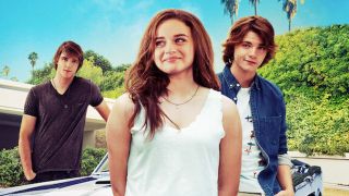 Joey King, Joel Courtney and Jacob Elordi in The Kissing Booth poster