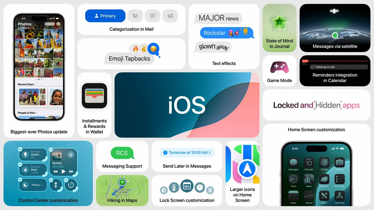 เผยรายชื่อรุ่นที่ได้ไปต่อในการอัปเดต iOS 18 จาก Apple 2 เผยรายชื่อรุ่นที่ได้ไปต่อในการอัปเดต iOS 18 จาก Apple