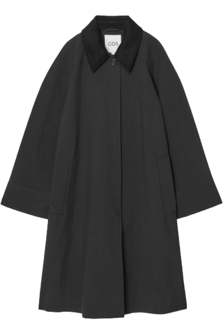 COS Wool-Trimmed Car Coat (Was $290) 