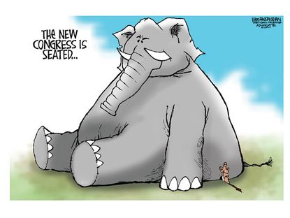 Political cartoon GOP U.S. Congress