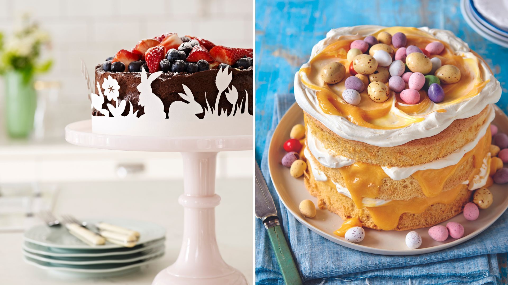 Easter table decoration cake ideas