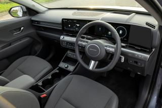 Hyundai Kona EV front interior