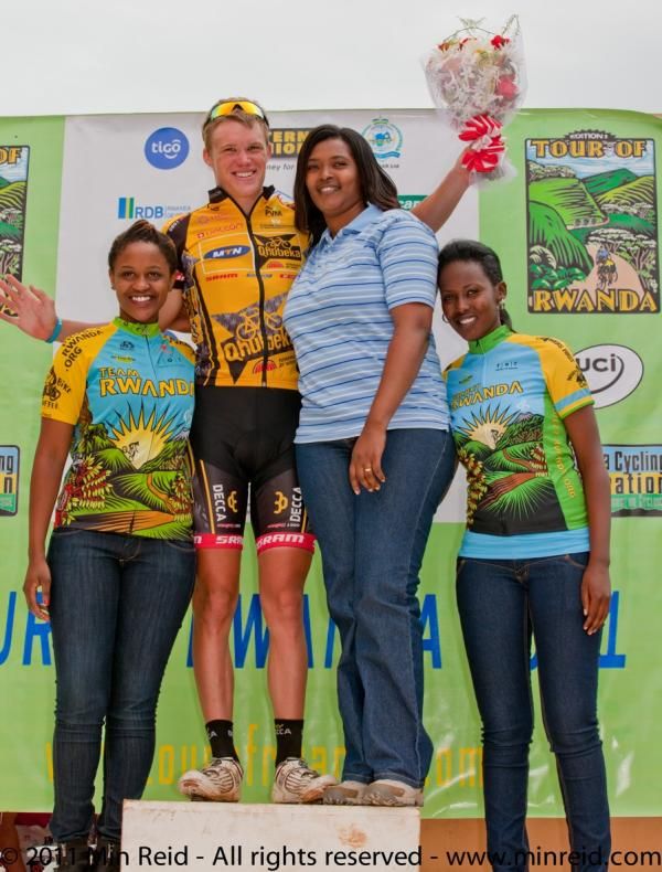 Dylan Girdlestone (Team MTN Qhubeka) was a solid third overall.