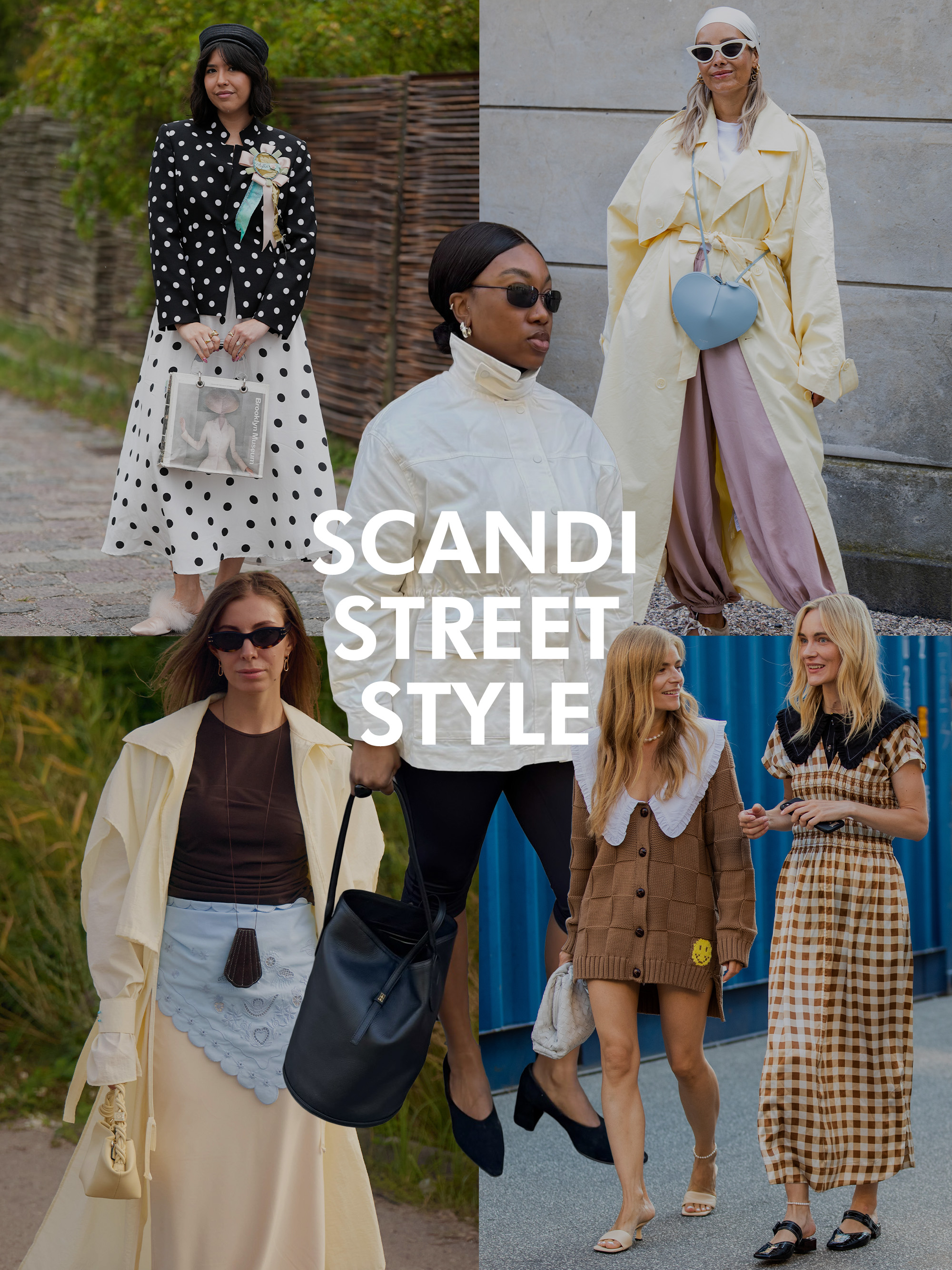 Scandi street style aesthetic.
