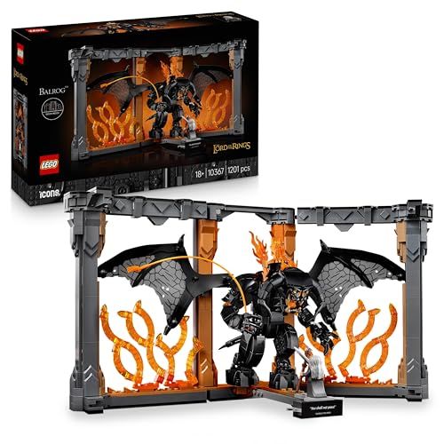 Lego Icons The Lord of the Rings: Balrog Book Nook