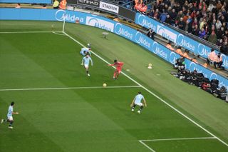 Manchester City vs Nottingham Forest shot on the Sony A1 II