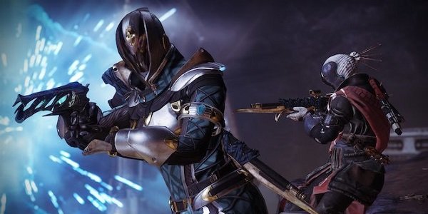 Guardians battling in Destiny 2.
