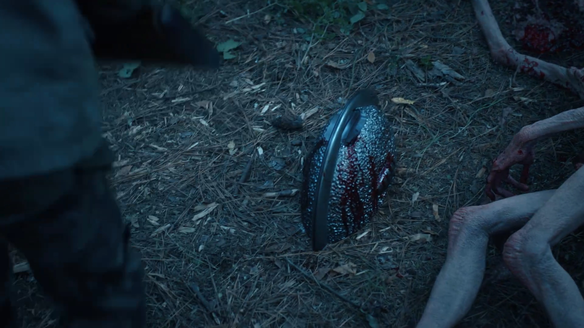A close up of the Quantum Unfolding Chamber&#039;s transferrance device in Peacemaker season 2 episode 4