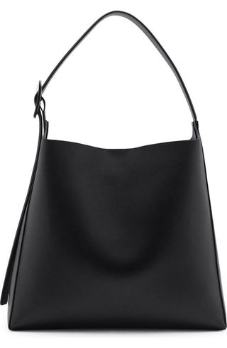 Faux Leather Shopper