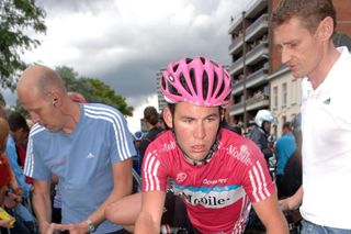 Mark Cavendish and Rolf Aldag at the 2007 Tour de France