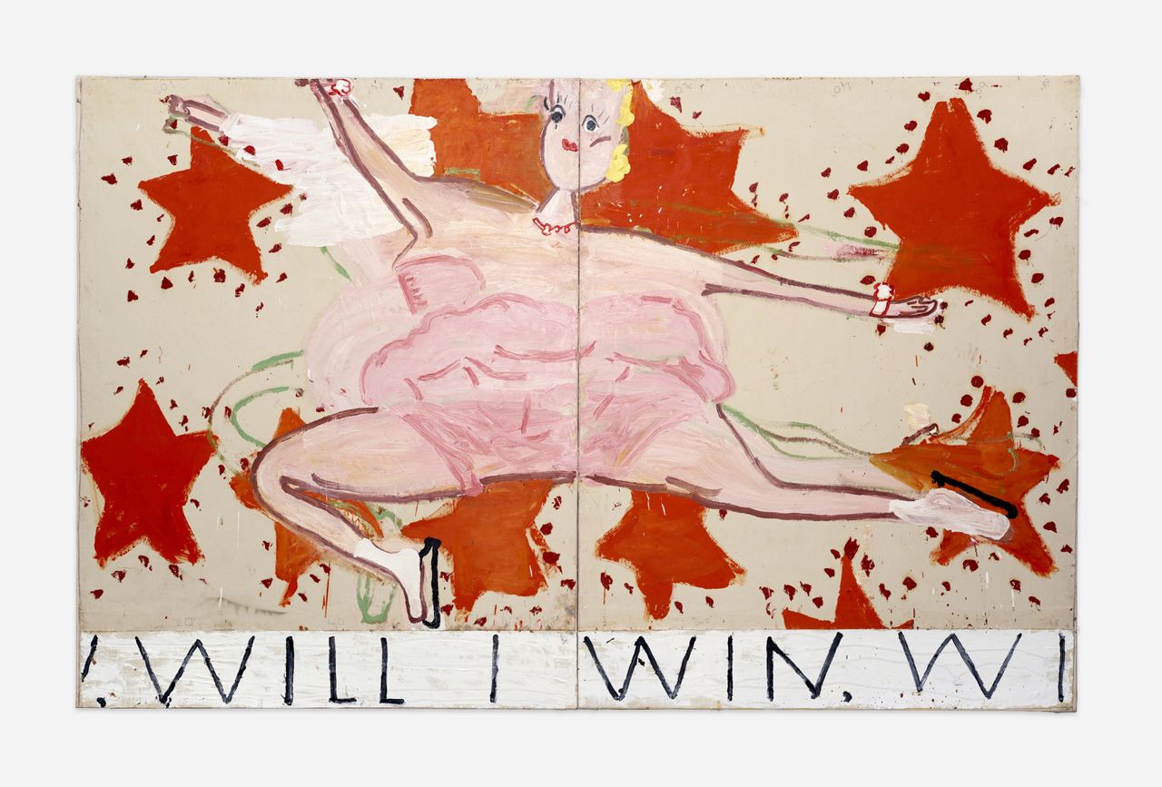 At the Royal Academy of Arts, Rose Wylie is bold, raw and joyful
