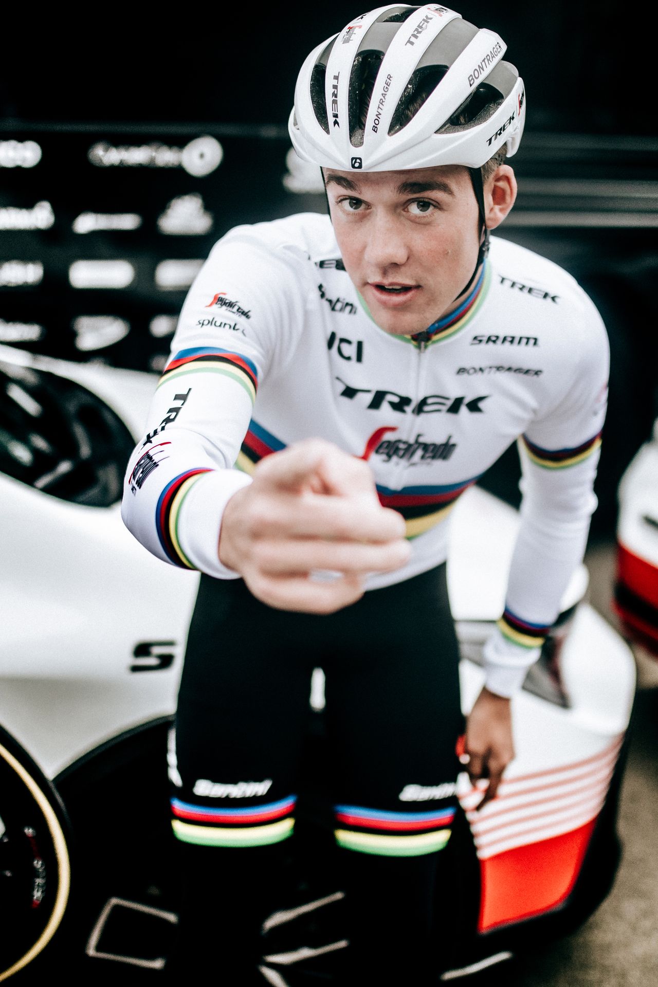 Mads Pedersen's World Champion Trek Madone