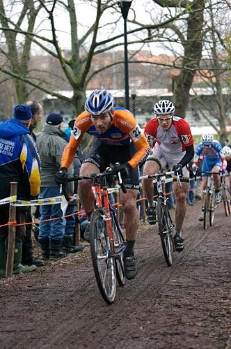 Erik Tonkin (Kona) on the course at Diegem.